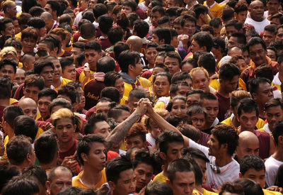 Full frame shot of crowd