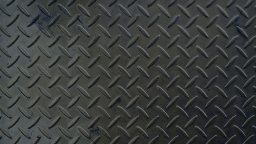 Full frame shot of metal pattern