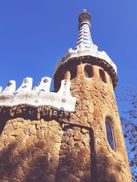 Low angle view of a temple