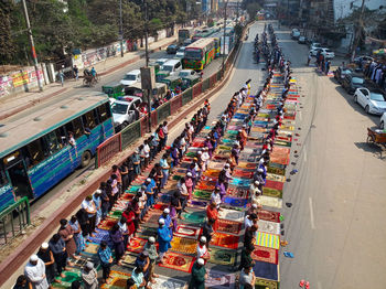 Praying in streets 