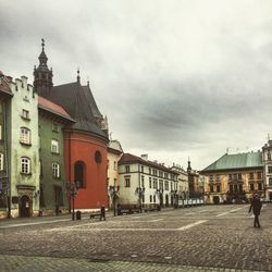 Buildings in city