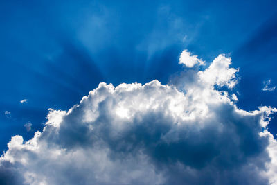 Low angle view of clouds