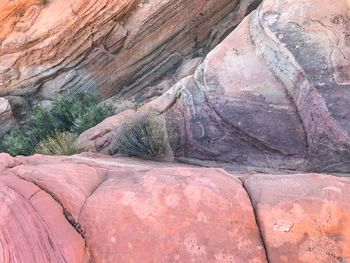 View of rock formation