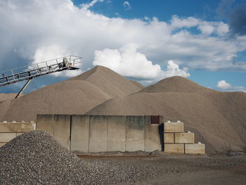 Exterior of built structure against sky