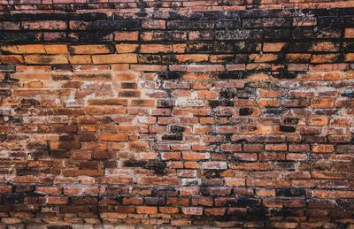 Full frame shot of brick wall