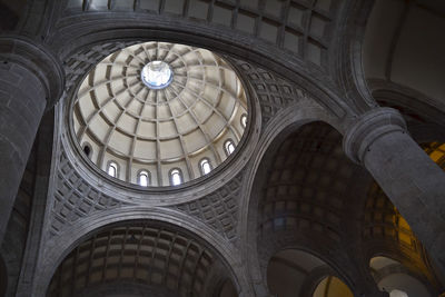 Low angle view of dome of church 