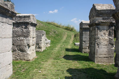 View of castle against the sky