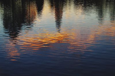 Full frame shot of rippled water