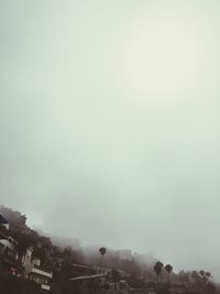 Panoramic view of city against sky