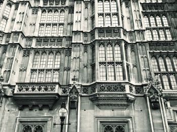 Low angle view of old building