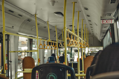 Train interior