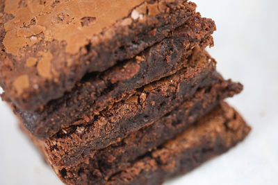 Close-up of chocolate cake