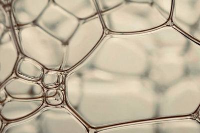 Full frame shot of glass with reflection