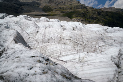 Scenic view of snow landscape