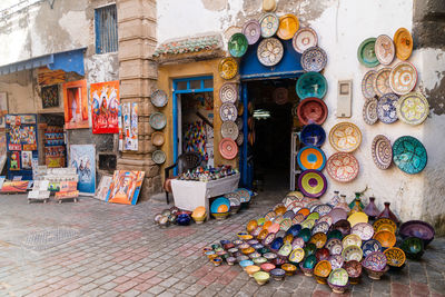 Graffiti on wall for sale in market