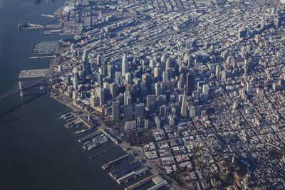Aerial photography of san francisco city