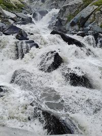 Close-up high angle view of water