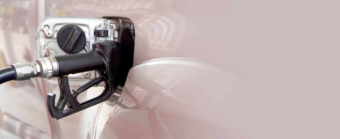 Close-up of machine part