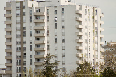 Low angle view of buildings against sky