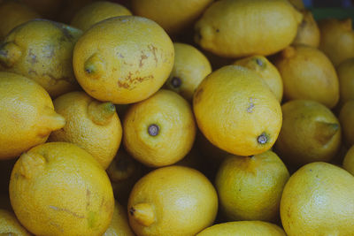 Full frame shot of oranges