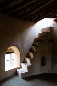 Interior of fort