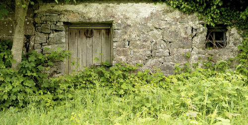 Exterior of old building