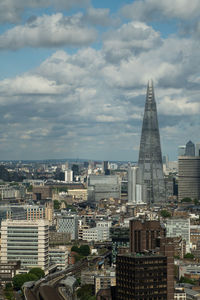Cityscape against sky