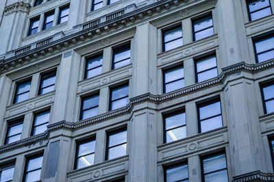 Low angle view of building in city