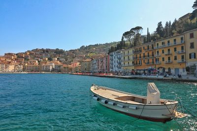 Old town on coastline