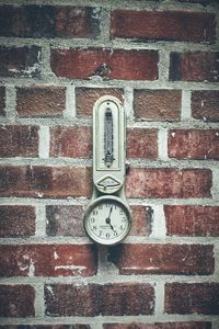 Close-up of brick wall