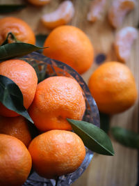 Close-up of oranges