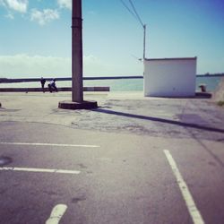 View of road against sky