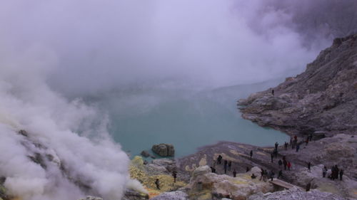 Panoramic view of mountains