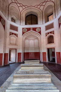 Entrance of historic building