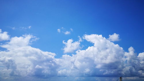 Low angle view of clouds in sky