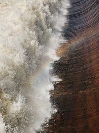 Scenic view of waterfall