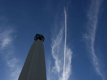 Low angle view of cloudy sky