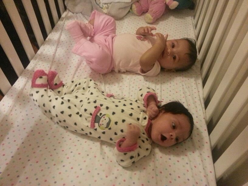 My 2 babys carly y leah. ♡