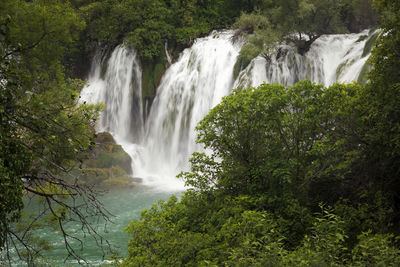 Kravica waterfall in bosnia and hercegovina