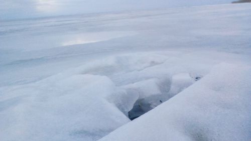 Close-up of snow