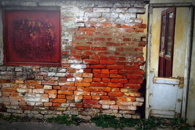 Full frame shot of brick wall