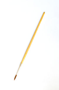 High angle view of pen against white background