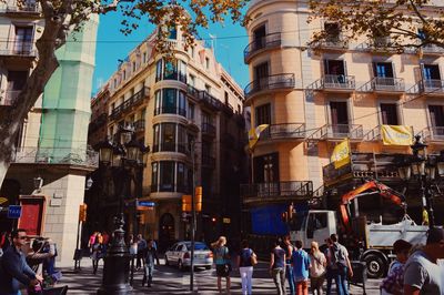 View of buildings in city