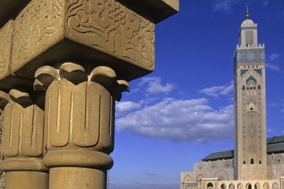 Low angle view of cathedral against sky