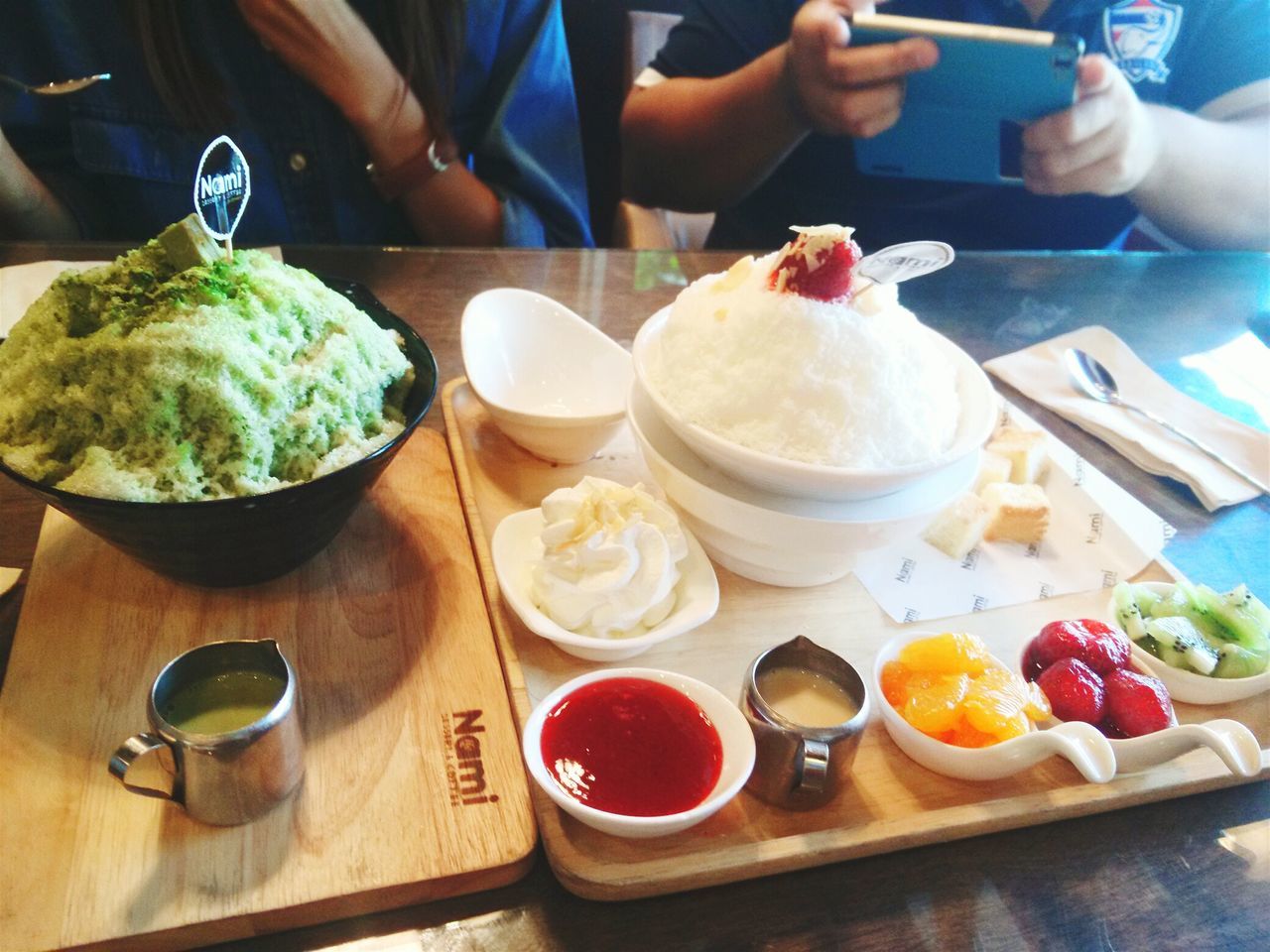 CLOSE-UP OF SERVED FOOD ON TABLE