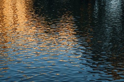 Full frame shot of rippled water