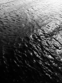 Full frame shot of rippled water