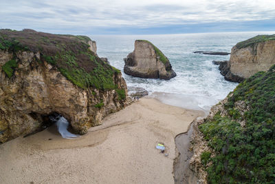 Shark Fin Cove.