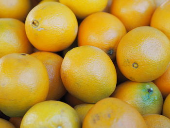 Full frame shot of fruits for sale in market