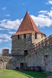 Fortress walls and towers of the tighina fortress in bender, transnistria or moldova, 